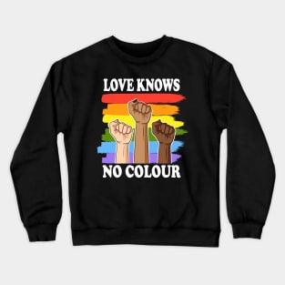 Love knows no colour Crewneck Sweatshirt